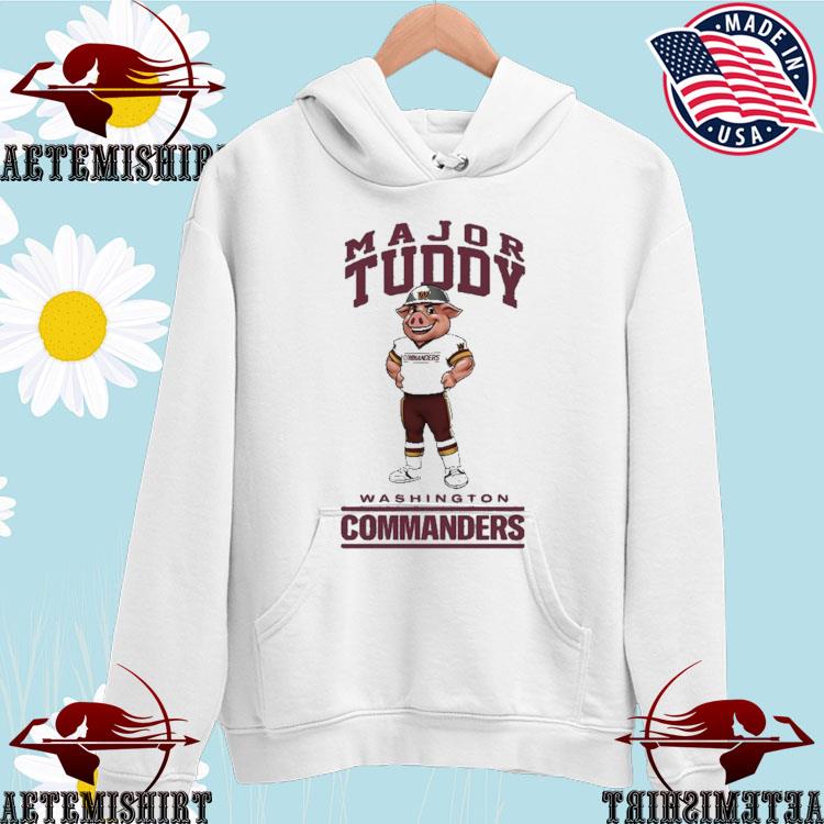 Official washington commanders preschool major tuddy T-shirts