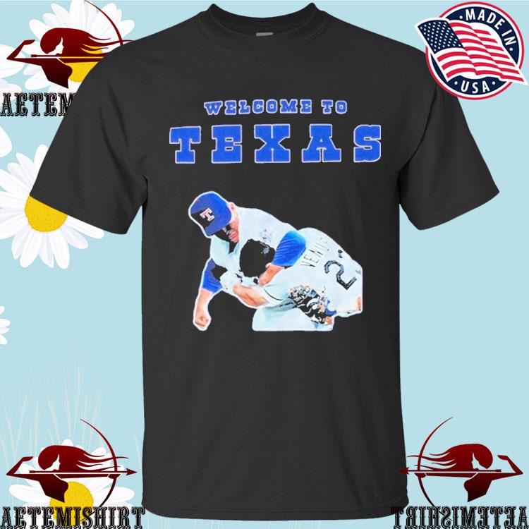 Official nolan ryan welcome to Texas robin ventura punch T-shirts, hoodie,  tank top, sweater and long sleeve t-shirt