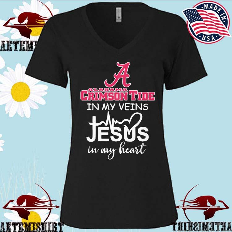 Washington Nationals Logo 2023 In My Veins Jesus In My Heart Shirt