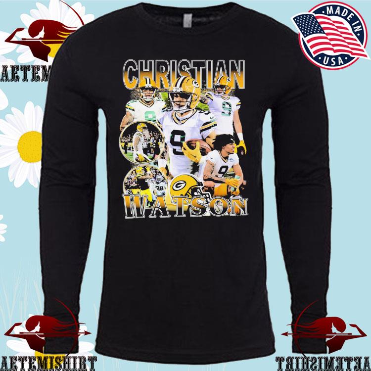 Official Christian Watson Green Bay Packers T-Shirts, Packers Christian  Watson Tees, Shirts, Tank Tops