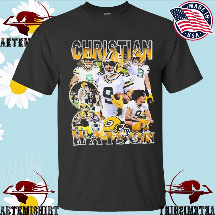 Christian Watson Green Bay Packers number 9 shirt, hoodie, sweater, long  sleeve and tank top