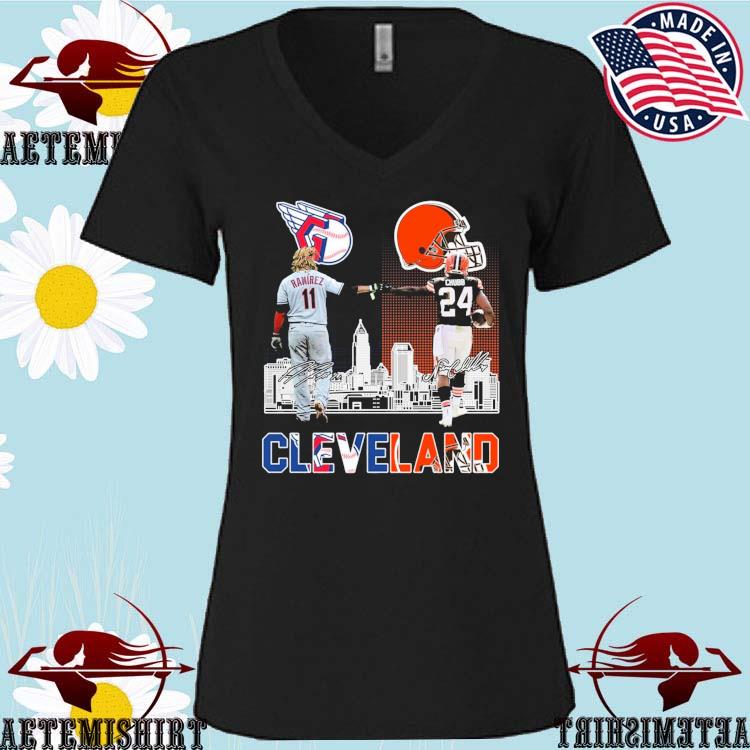 Official Cleveland Browns And Cleveland Guardians t-shirt, hoodie,  longsleeve, sweater