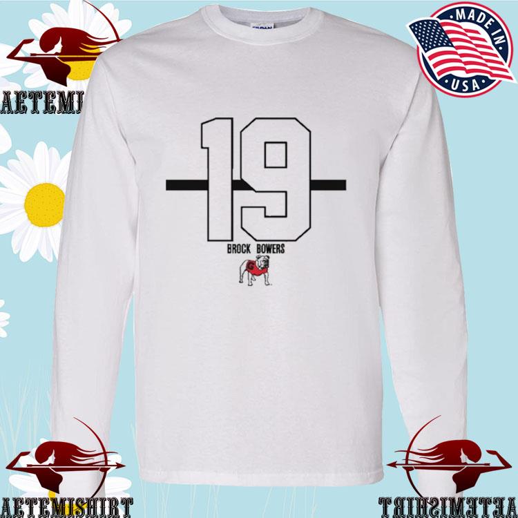 Official georgia Football Brock Bowers 19 shirt, hoodie, sweater