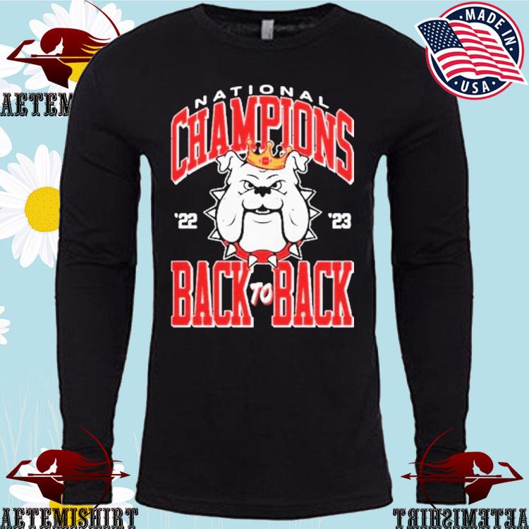 Official uga Dawgs Back2back Champions 2022-2023 Shirt, hoodie