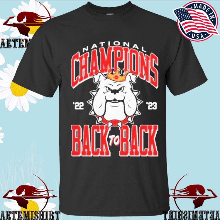 Official 2023 Georgia Bulldogs National Championship T-shirt