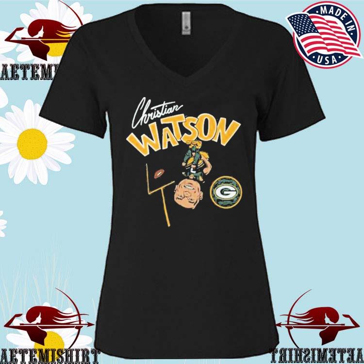 Official christian Watson Green Bay Packers Shirt, hoodie, tank top,  sweater and long sleeve t-shirt