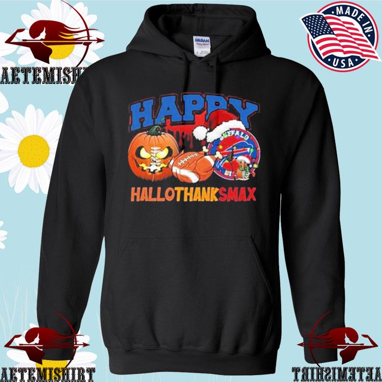 Buffalo Bills Hallothanksmas Halloween Thanksgiving Christmas shirt,  hoodie, sweater, long sleeve and tank top