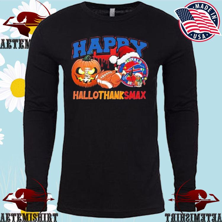 Official happy Halloween Thank Smax Buffalo Bills Shirt, hoodie