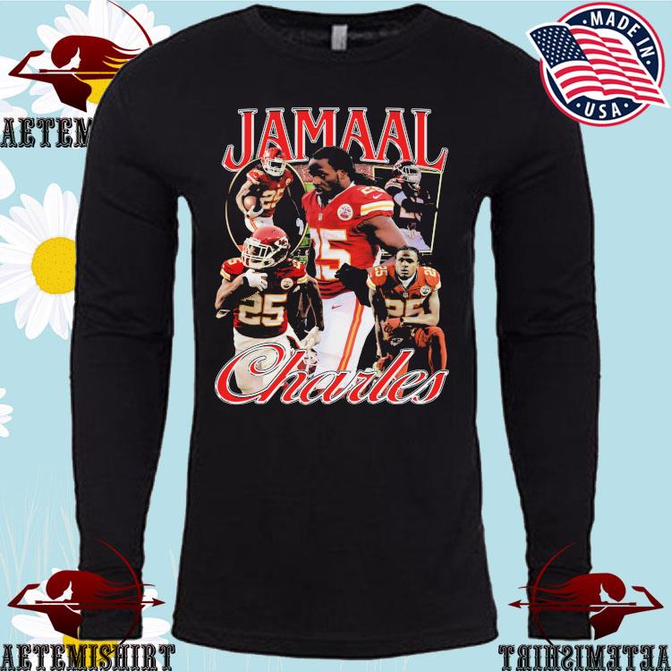 Jamaal Charles picture collage shirt, hoodie, sweater, long sleeve