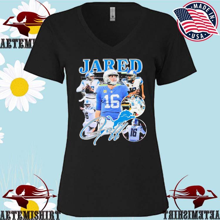 Jared Goff Detroit Lions Shirt - High-Quality Printed Brand