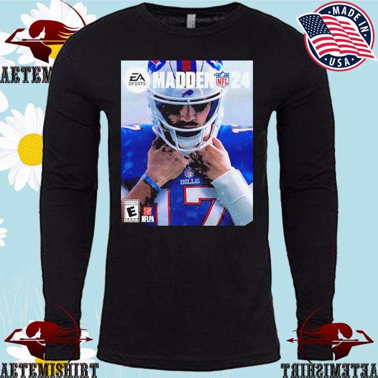 Official The NFL Madden 24 Cover Josh Allen Buffalo Bills T-Shirt, hoodie,  sweater, long sleeve and tank top