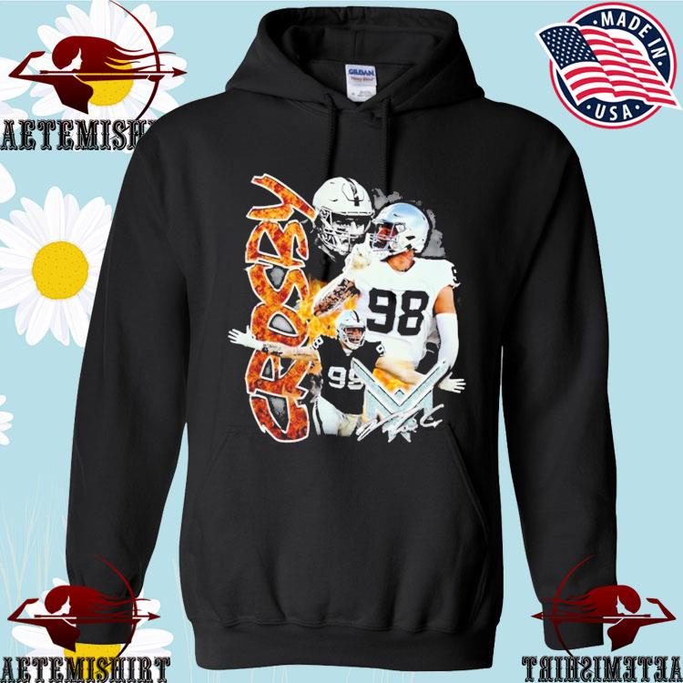 Official las Vegas Raiders Maxx Crosby 98 2023 Shirt, hoodie, sweater, long  sleeve and tank top