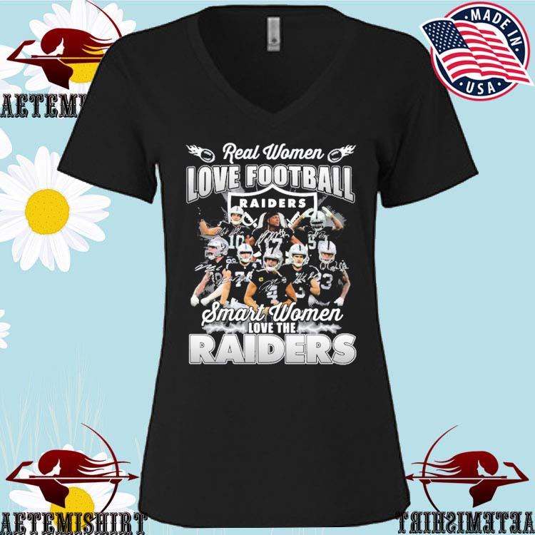 Las Vegas Raiders Ladies V-Neck Tee