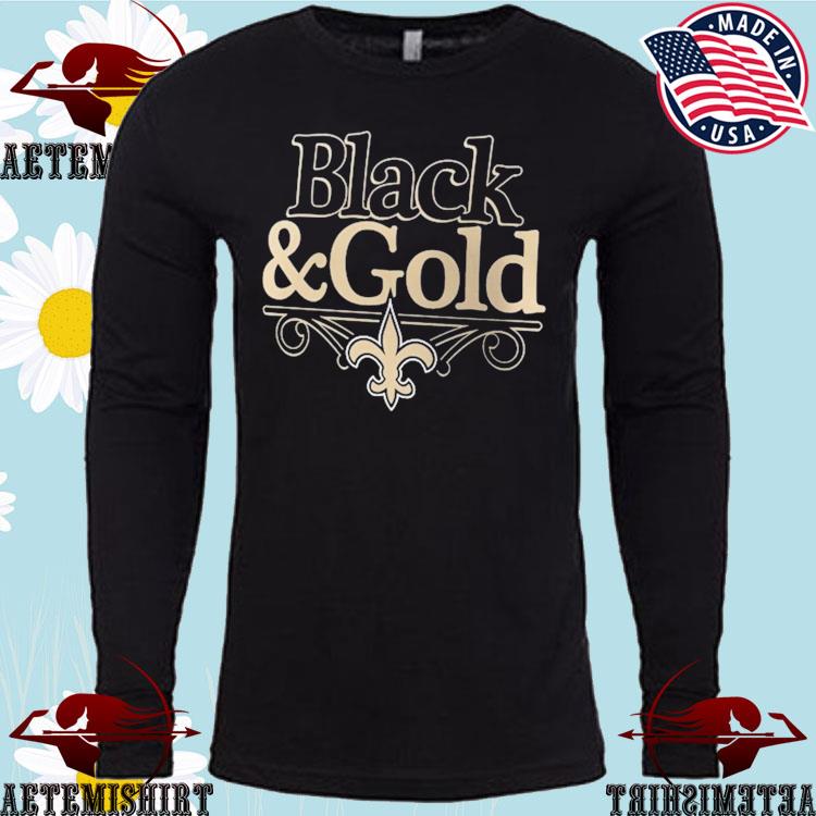 Official men's Black New Orleans Saints Local Essential T-Shirts