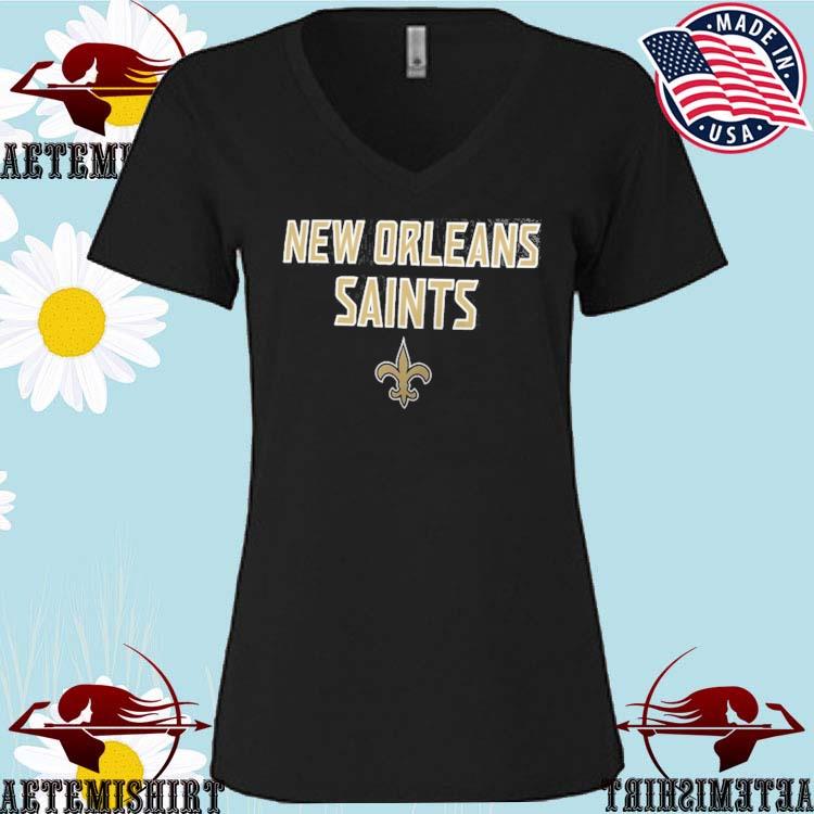 Men's Fanatics Branded Black New Orleans Saints Big And Tall Game Day Stack  T-Shirts, hoodie, sweater, long sleeve and tank top