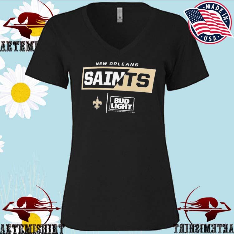 Bud Light New Orleans Saints T-Shirt L