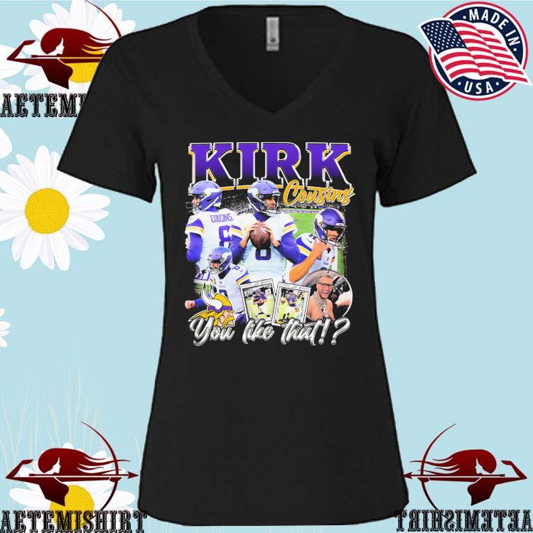 Minnesota Vikings Kirk Cousins  Retro Minnesota Vikings T-Shirt