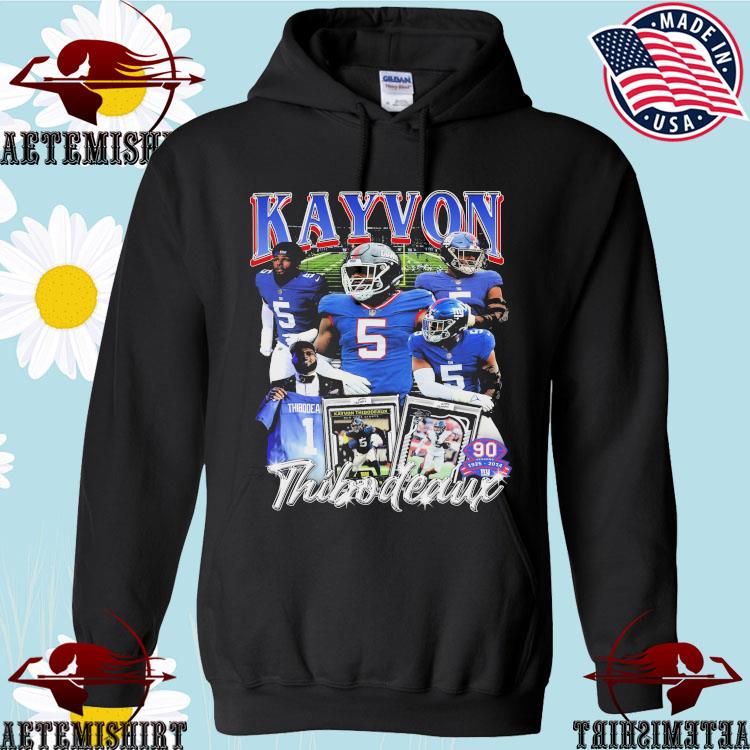 Official new York Giants Kayvon Thibodeaux 90 Seasons 1925-2014 T-shirts,  hoodie, tank top, sweater and long sleeve t-shirt