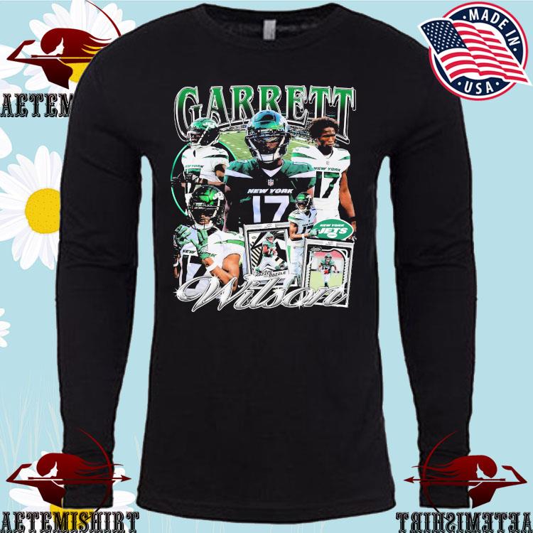 johnnystackart Garrett Wilson New York Jets Jersey Shirt T-Shirt