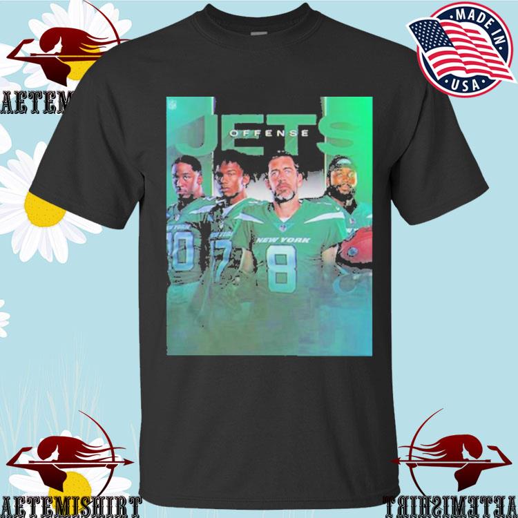 Official New york jets offense aaron rodgers dalvin cook T-shirt