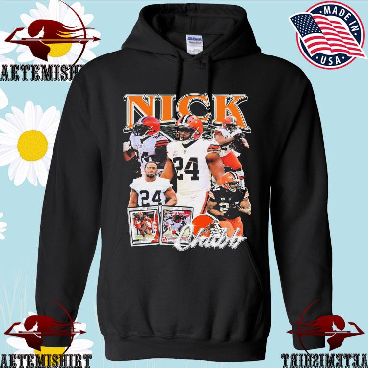 Official Nick chubb 24 T-shirt, hoodie, tank top, sweater and long sleeve t- shirt