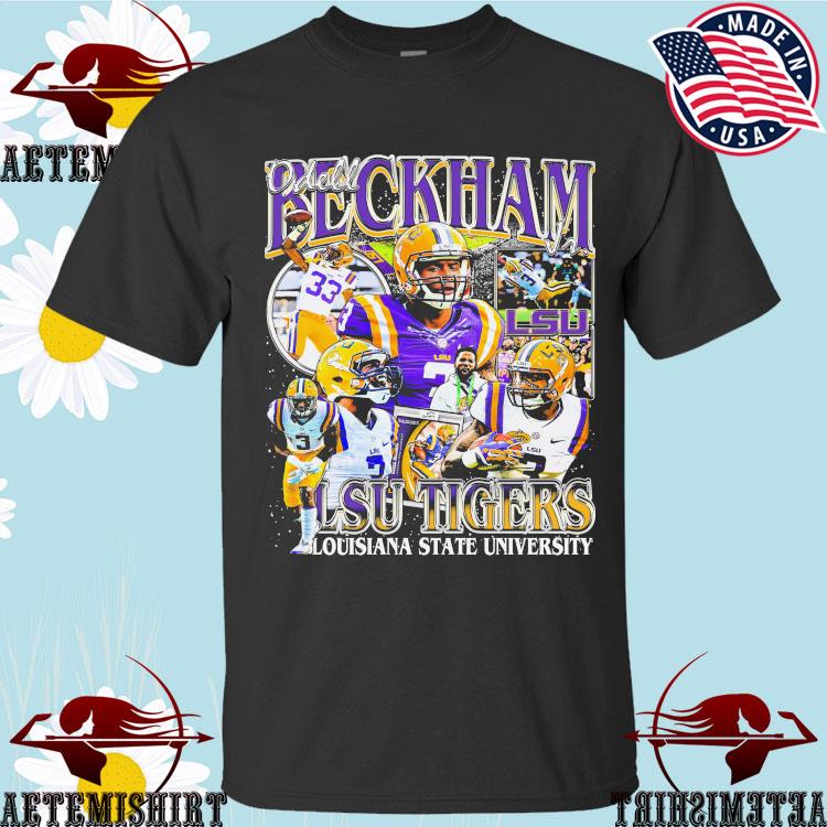 Official odell Beckham Jr Lsu Tigers Louisiana State University T-shirts,  hoodie, tank top, sweater and long sleeve t-shirt