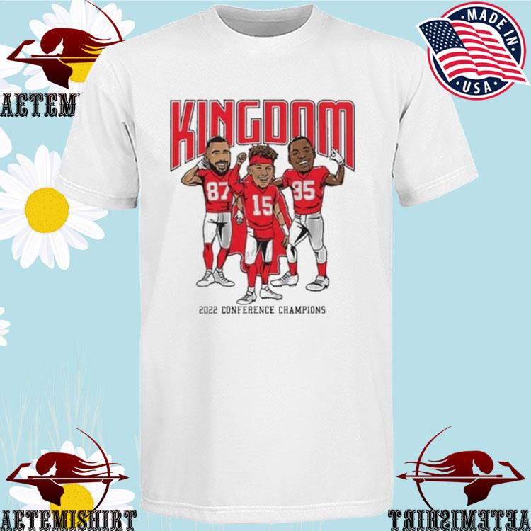 Kingdom 2022 conference champions Travis Kelce Patrick Mahomes t-shirt,  hoodie, sweater, long sleeve and tank top