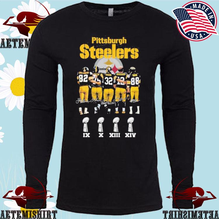 Pittsburgh Steelers Stallworth Greene Harris Bradshaw Swann Shirt -  High-Quality Printed Brand