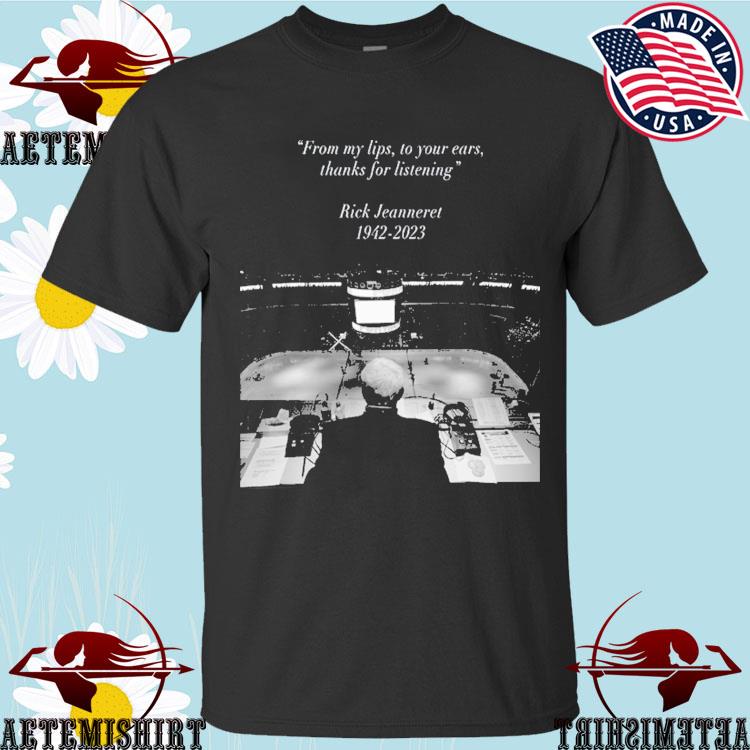 Official Rip rick jeanneret 1942 2023 T-shirt, hoodie, tank top, sweater  and long sleeve t-shirt
