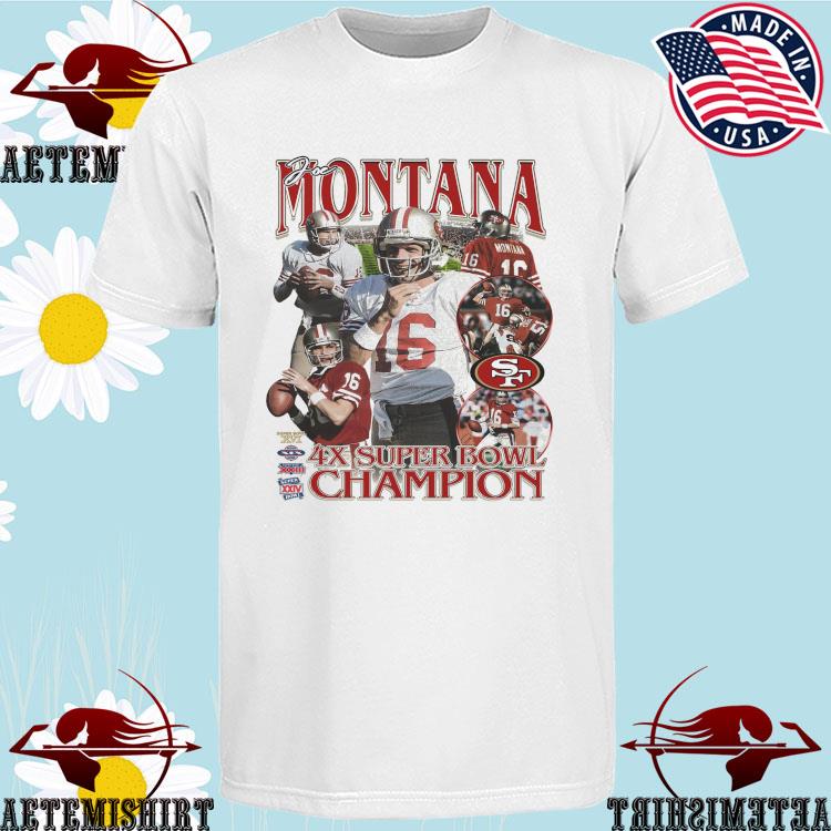 Official san Francisco 49ers Joe Montana Super Bowl Shirt, hoodie, tank  top, sweater and long sleeve t-shirt