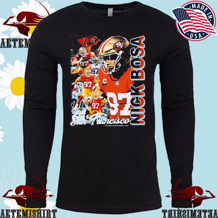 Nick Bosa 2 San Francisco 2023 t-shirt, hoodie, longsleeve, sweater