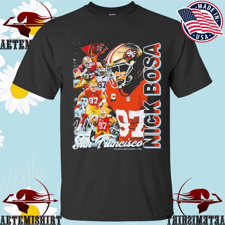 Official san Francisco 49Ers Nick Bosa NFL 2023 Shirt, hoodie, sweater,  long sleeve and tank top