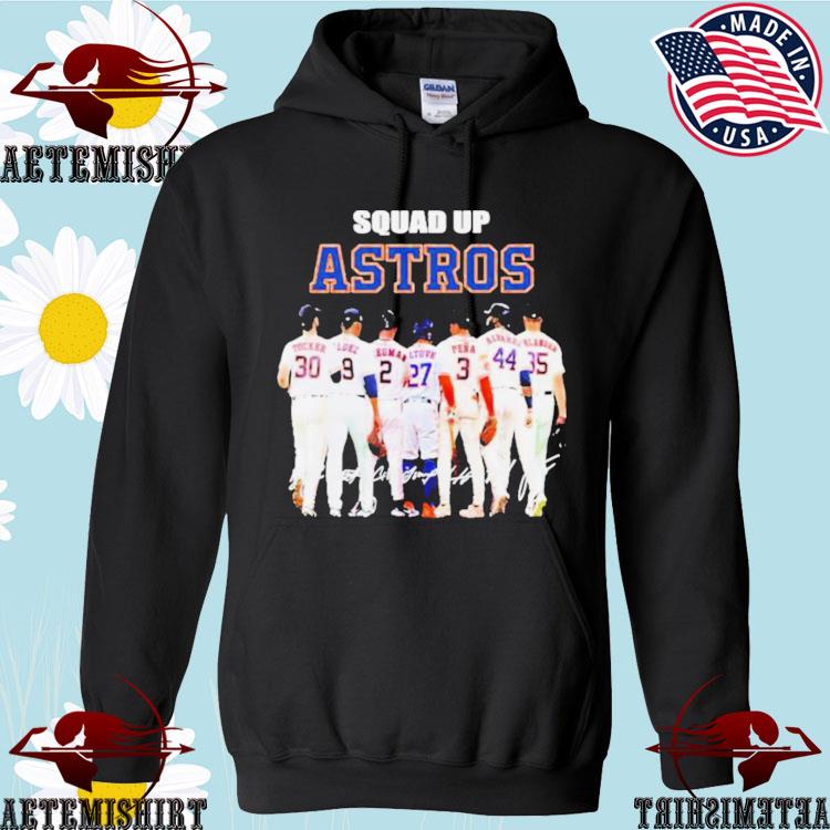 Squad Up Astros Signature All Star Tee Shirt Hoodie Tank-Top Quotes