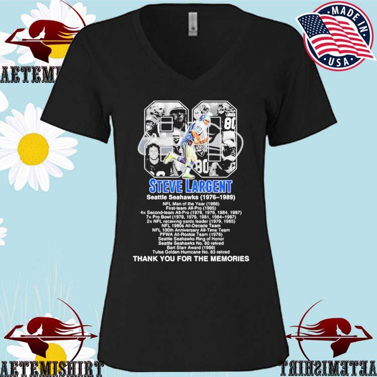 steve largent t shirt