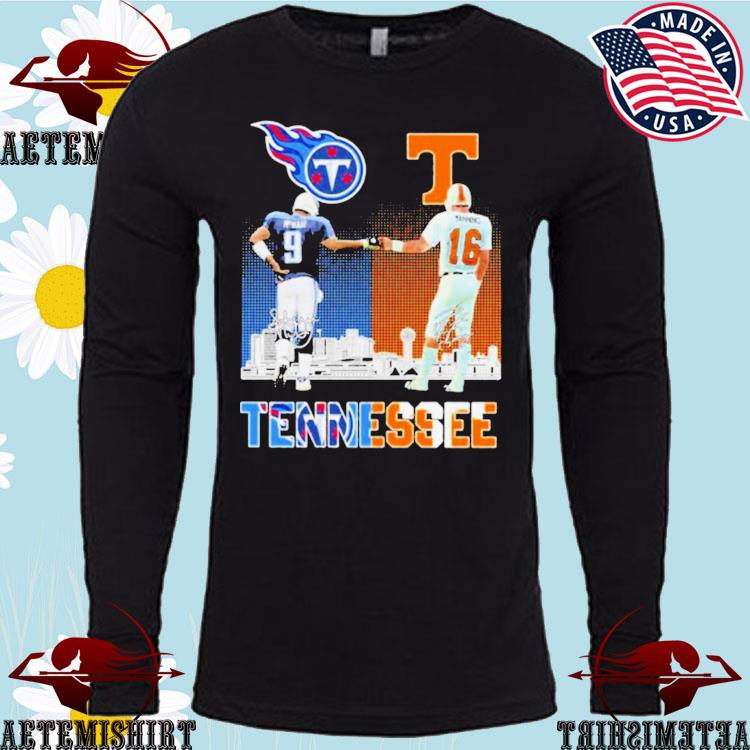 Official Tennessee Titans Mcnair And Manning Tennessee Volunteers Shirt,  hoodie, sweater, long sleeve and tank top