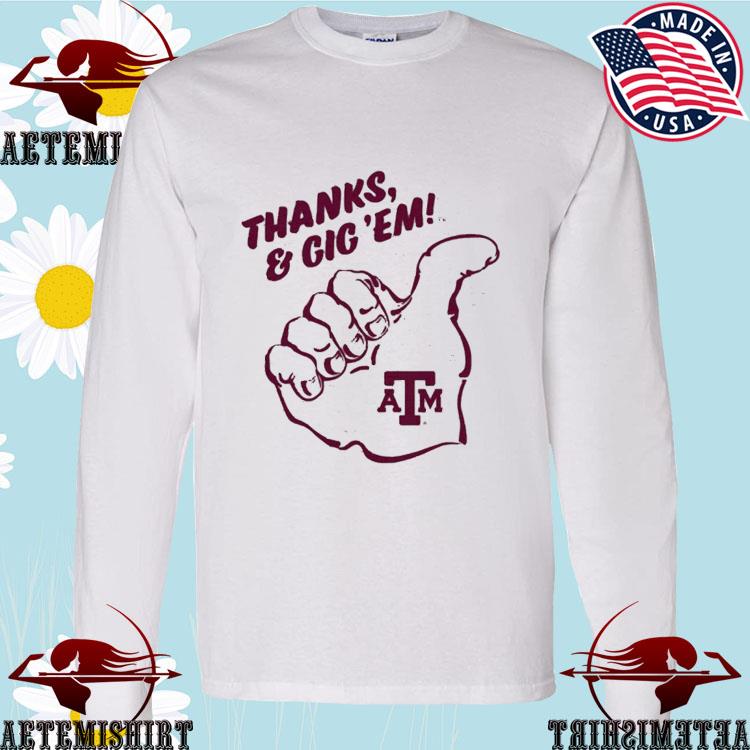 Thanks and Gig Em Aggie Sweater 