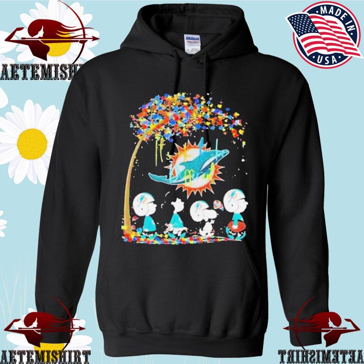 Official christmas Snoopy miamI dolphins T-shirt, hoodie, sweater, long  sleeve and tank top