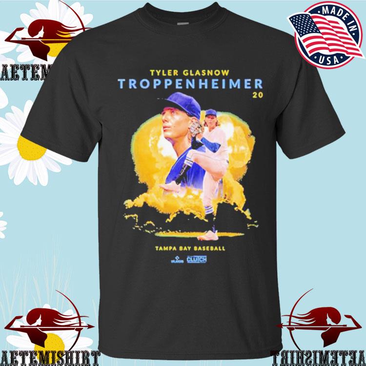 Official tyler glasnow troppenheimer tampa bay baseball T-shirts, hoodie,  sweater, long sleeve and tank top