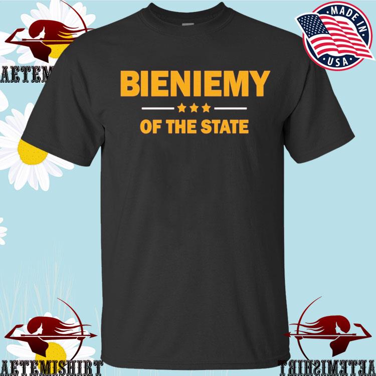 Official washington commanders bieniemy of the state T-shirts