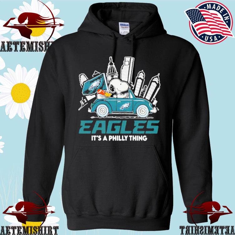 2023 Philadelphia Eagles Snoopy And Woodstock Drive Car It's A