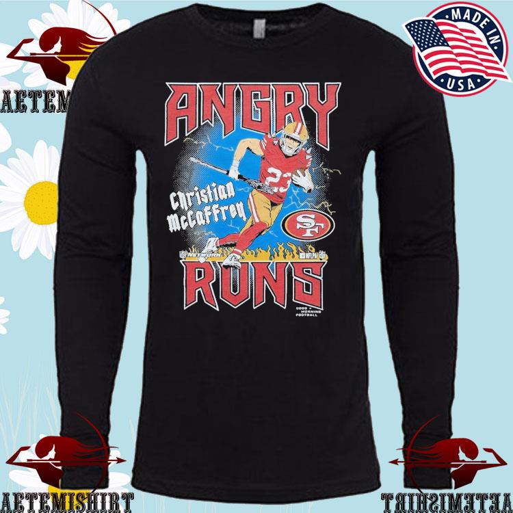San Francisco 49ers Official Website Christian McCaffrey Number 23 T Shirt
