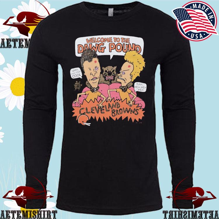 Beavis And Butthead X Cleveland Browns Dawg Pound Shirt, hoodie, sweater  and long sleeve