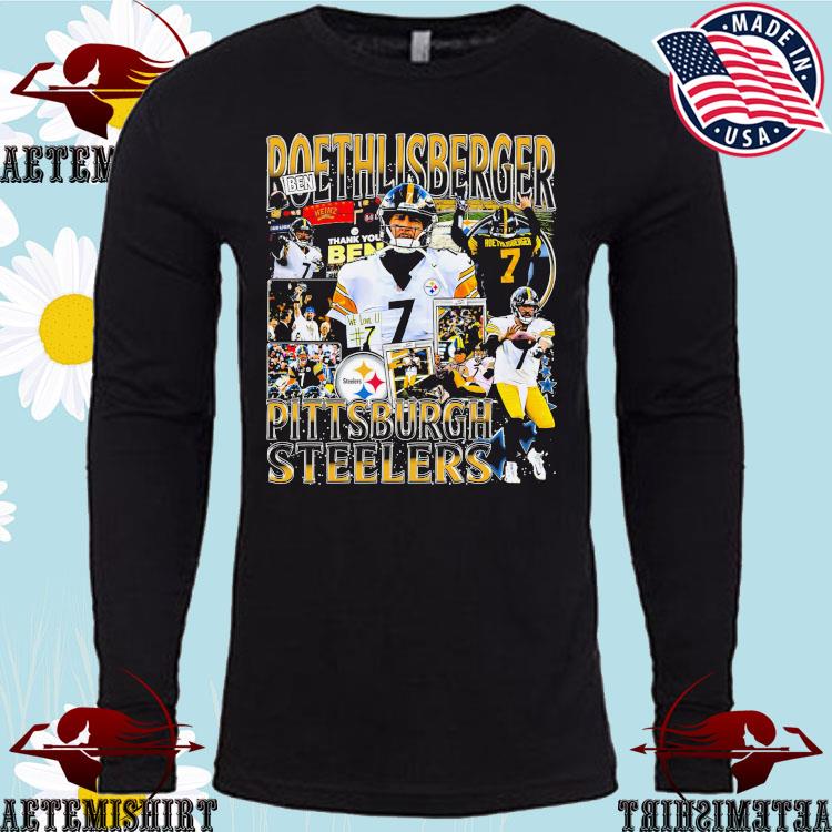 Thank You #7 Ben Roethlisberger Steelers Shirt, hoodie, sweater, long  sleeve and tank top