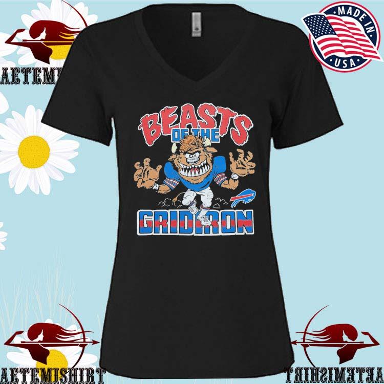 Buffalo Bills Beasts Of The Gridiron retro NFL cartoon shirt, hoodie,  sweatshirt, ladies tee and tank top