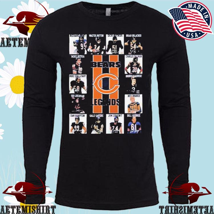 Official chicago Bears Legends Players 2023 Signatures T-Shirt, hoodie,  sweater, long sleeve and tank top