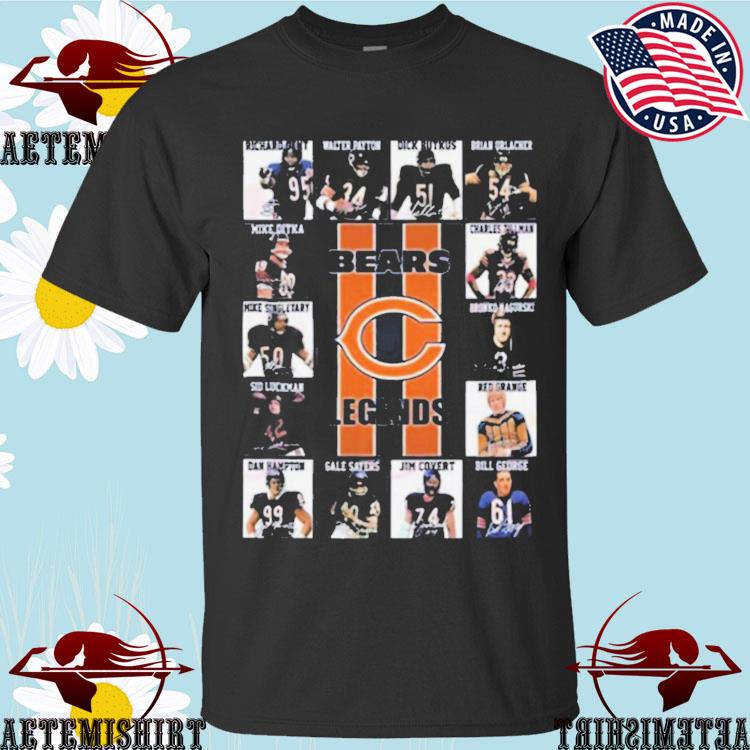 Chicago Bears Legends Unisex T-Shirt, hoodie, sweater and long sleeve