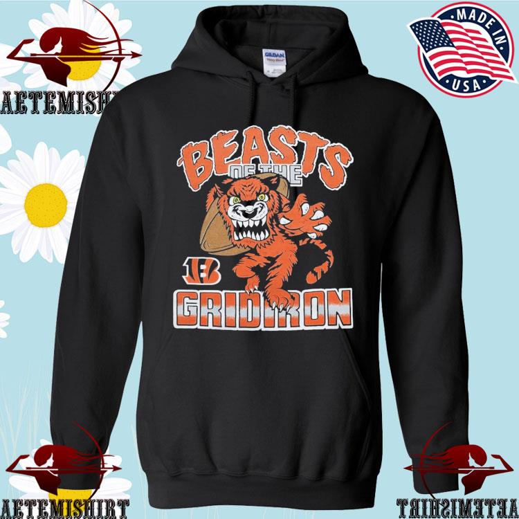 Cincinnati Bengals Beasts of the Gridiron retro NFL shirt - Limotees