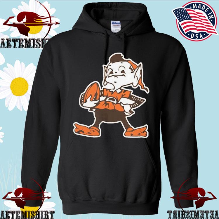 Official cleveland Browns Brownie Elf Logo T Shirts, hoodie, tank top,  sweater and long sleeve t-shirt