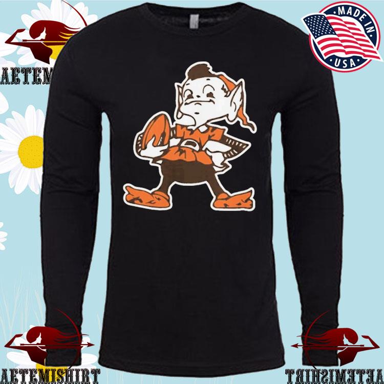 Official cleveland Browns Brownie Elf Logo T Shirts, hoodie, tank top,  sweater and long sleeve t-shirt