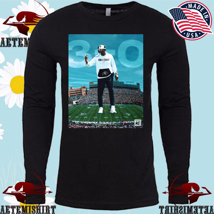 Colorado Buffaloes Deion Sanders Coach Prime 3 0 Remains Undefeated T-shirts,  hoodie, sweater, long sleeve and tank top